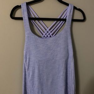 Lululemon tank top! Periwinkle